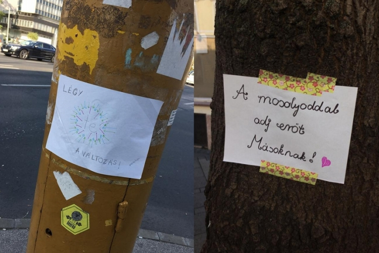 Üzenetek Győr utcáin