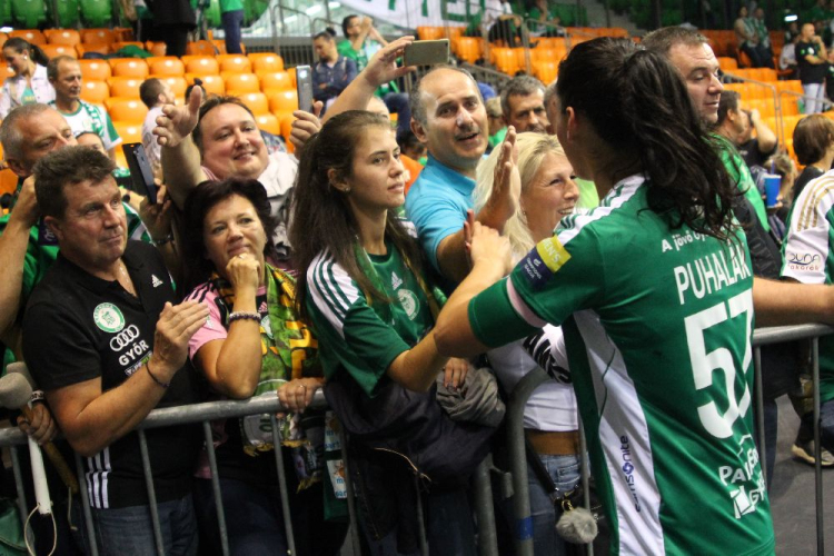 2018.10.06. Győri Audi ETO KC -Krim Ljubijana Női kézilabda bajnokok ligája mérkőzés Fotók:árpika 