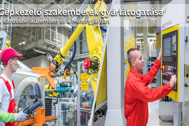 AUDI gyárlátogatás szakemberekkel