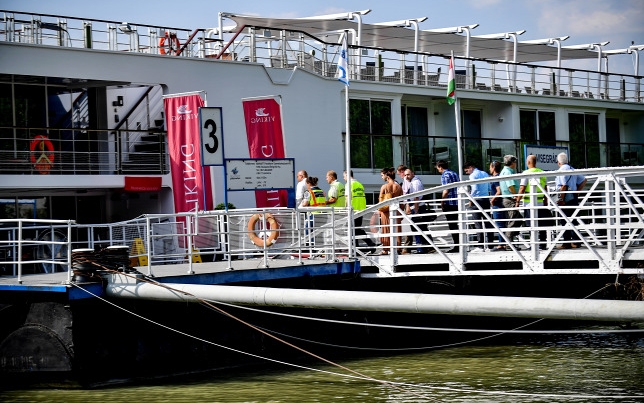 Dunai hajóbaleset: újra Budapesten állomásozik a Viking szállodahajó