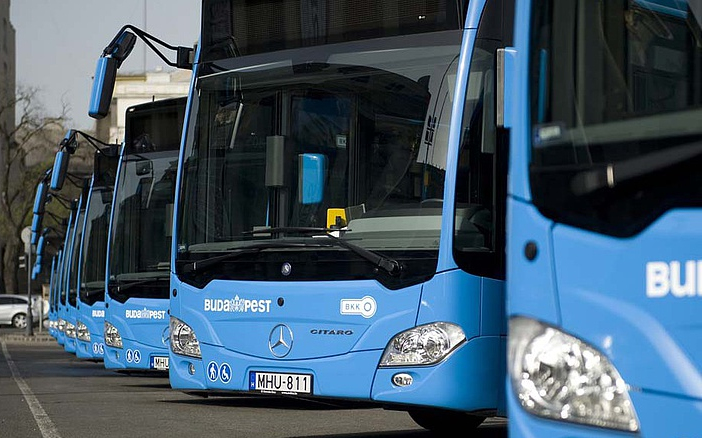 Új BKV buszok állnak forgalomba márciustól