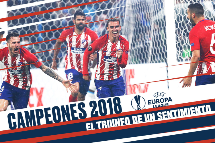 Harmadszor is Európa-liga-győztes az Atlético Madrid