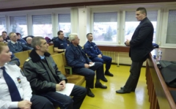 Polgárőrök és rendőrök találkozója Győrben