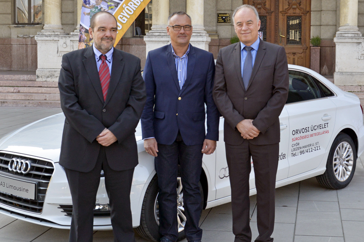 ÜGYELETBEN AZ AUDI A3 LIMOUSINE