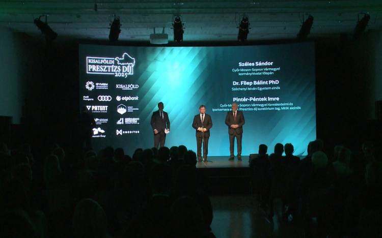 Gálán adták át a Kisalföldi Presztízs Díjakat
