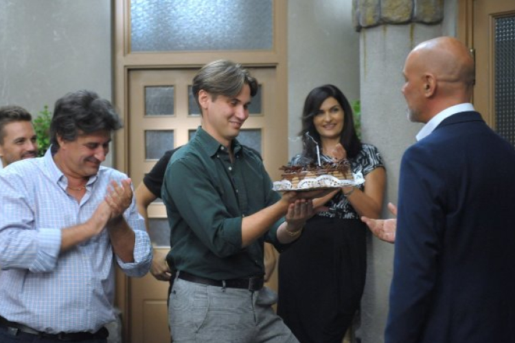 Forgatás közben lepték meg Szőke Zoltánt