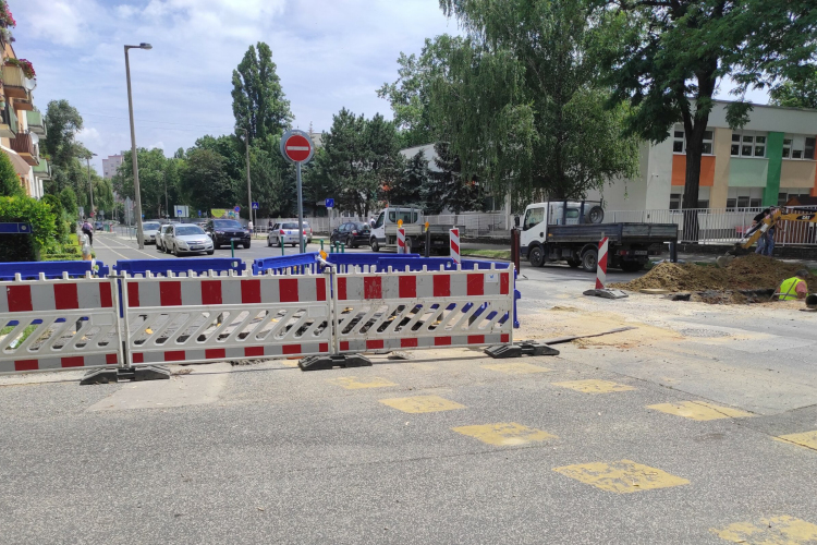 Ideiglenes forgalmi változás a Magyar utcában