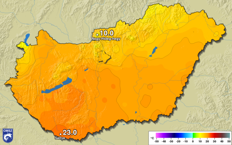 Újabb rekordok dőltek meg a novemberi tavaszban