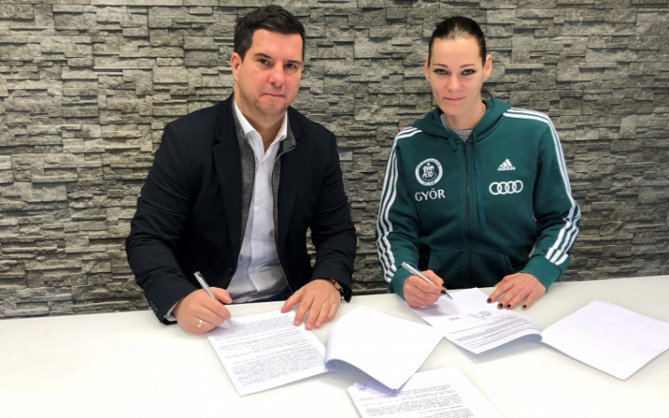 Szerződést hosszabbított Görbicz Anita