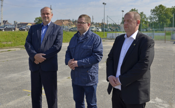 KOSÁRLABDA-PÁLYÁK ÉPÜLNEK A BERCSÉNYI LIGETBEN