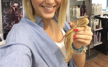 Nyári Dia rövid frizurára váltott