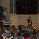 Oravecz Nóra előadása a győri Zsinagógában