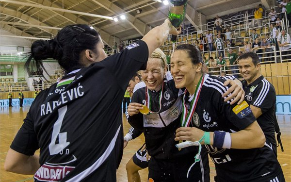 Sorozatban hatodszor bajnok a Győr