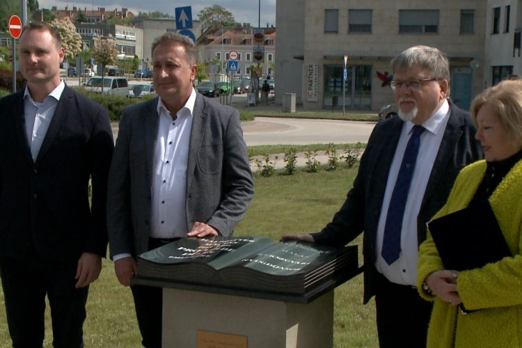 Felavatták Halbritter Mátyás emlékművét