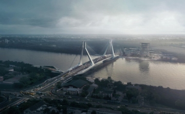 Kihirdették az új Duna-híd tervpályázatának nyertesét