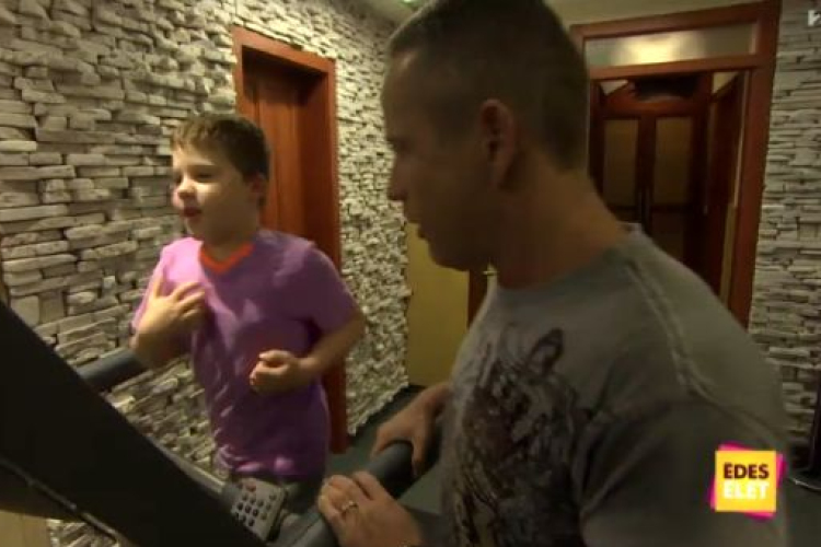 Schobert Norbi: a fiam már nem sír futás előtt és közben 