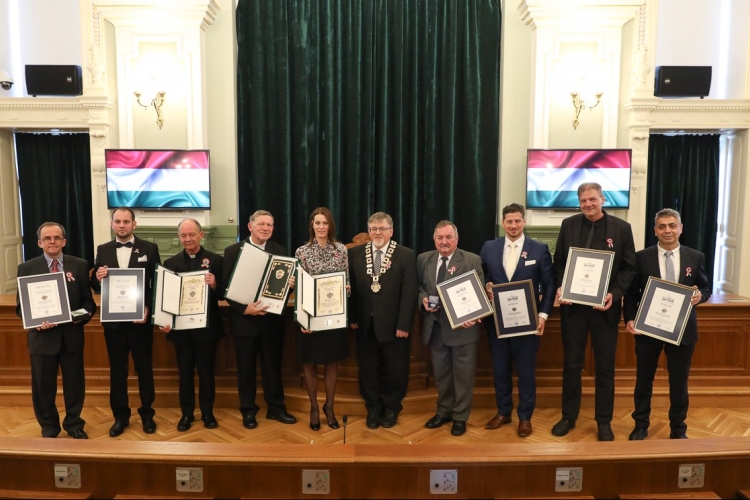 Győr Megyei Jogú Város is díjakat adott át