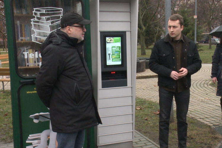 Könyvet automatából már Adyvárosban is