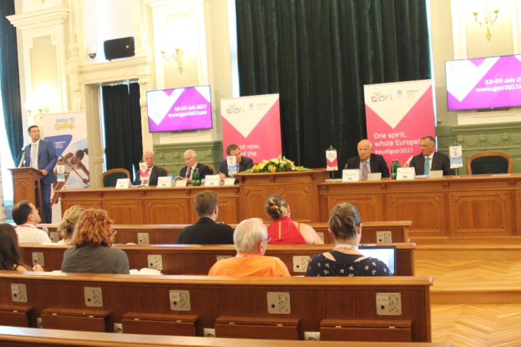 2017.07.23. EYOF 2017 Sajtótájékoztató Fotók:árpika 