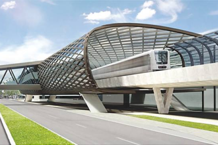 Látványterven a tervezett rákoskeresztúri metróvonal