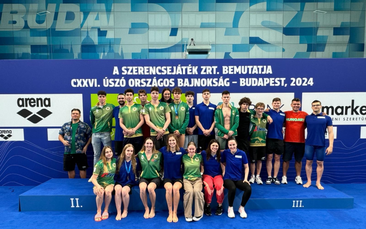 Milákot is leelőzték – a győri úszók voltak a legeredményesebbek az idei bajnokságon!