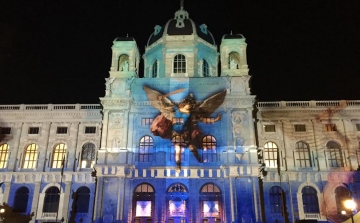 Impozáns fény-show Bécs szívében