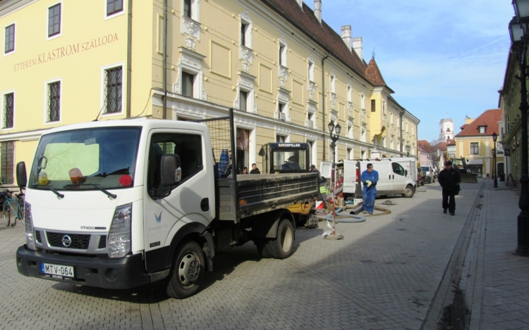 Győr - felújítás a Bécsi kapu tér környékén