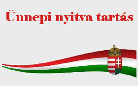 TÁJÉKOZTATÓ SZOLGÁLTATÁSOKRÓL ÉS NYITVA TARTÁSOKRÓL – MÁJUS 1.