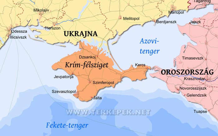 Az Egyesült Államok továbbra is Ukrajna részének tekinti a Krímet
