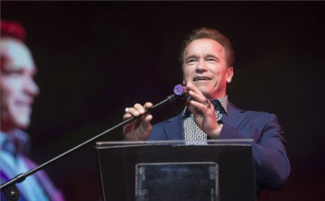 Arnold Schwarzenegger Budapesten