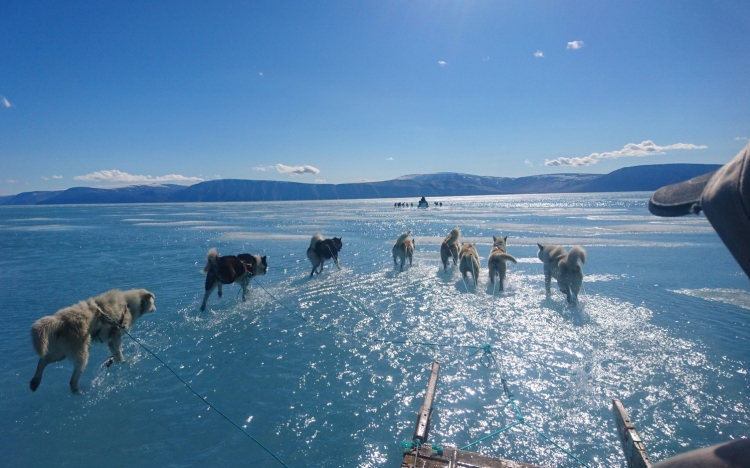 Több mint tízmilliárd tonna jeget vesztett Grönland egyetlen nap alatt