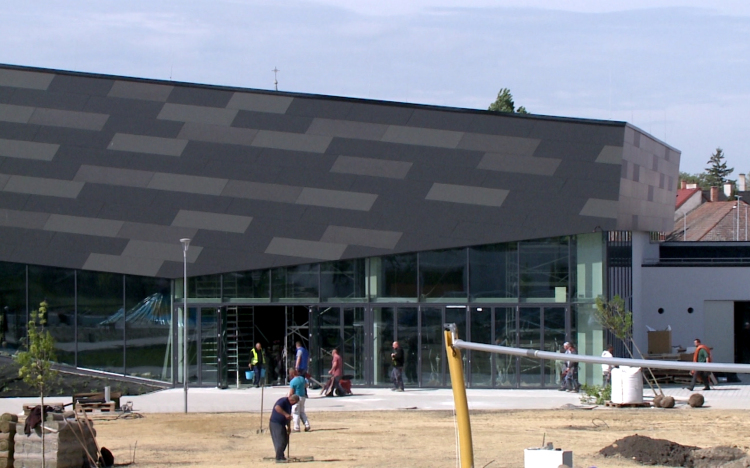 Véghajrában a Vízi Élménypark építése