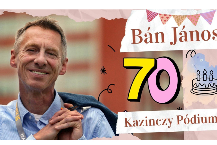 Bán János színművész visszatér volt iskolájába, a Kazinczyba