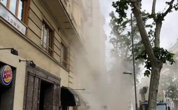 Összeomlott egy hétemeletes ház Madridban- Két embert még keresnek