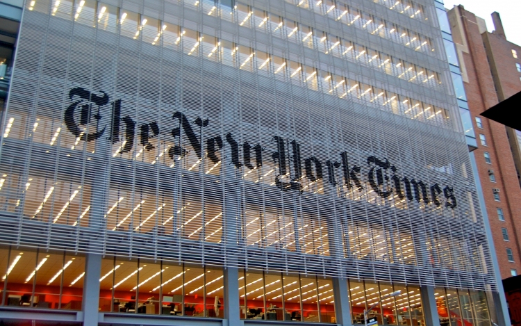 Megvásárolná a The New York Times című lapot egy kínai milliárdos