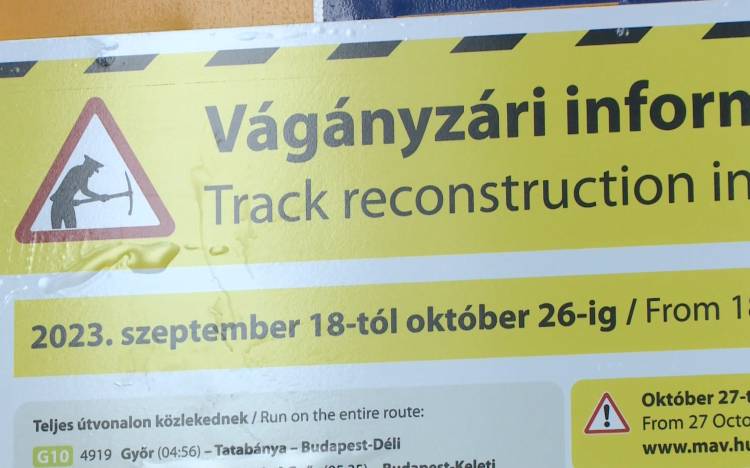 Tovább fog tartani a vonatozás