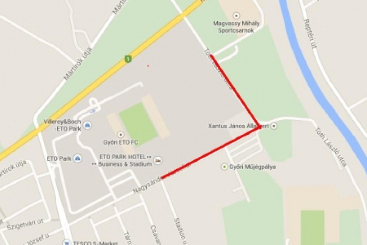 Ideiglenes forgalomkorlátozás Győrben