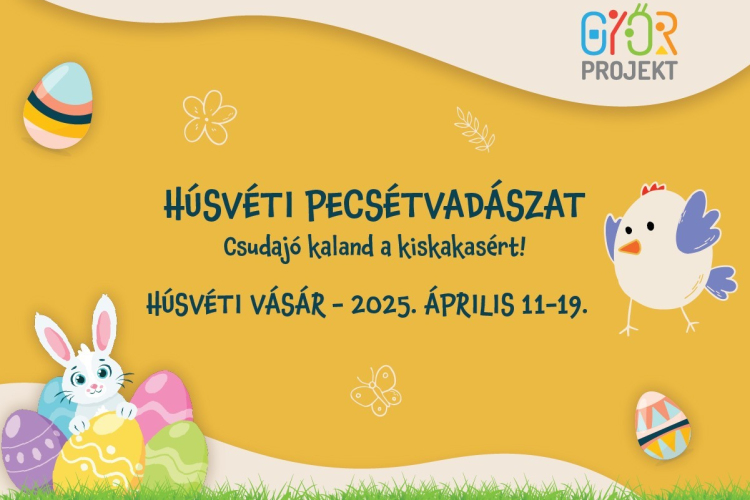 Kaland a kiskakasért: Húsvéti vásár és Pecsétvadászat a Tavaszi Fesztiválon
