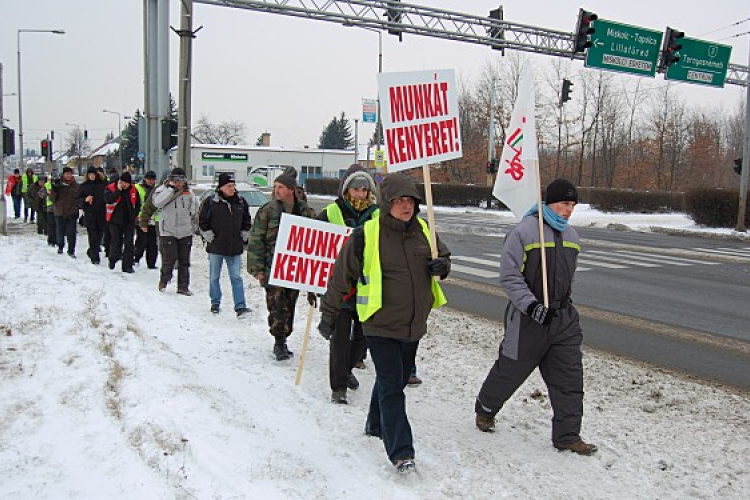 MSZP: nem véletlen, hogy éhségmenetek vannak
