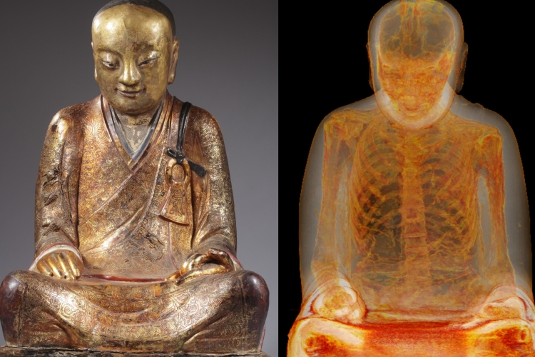 Folytatódik a múmiát rejtő kínai Buddha-szobor körüli huzavona