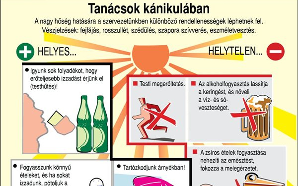 Másodfokú hőségriasztás lépett életbe, napról napra melegebb lesz
