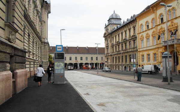 Keddtől újra működik a városháza megálló